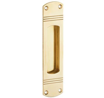 Schuifdeurkom Art-Deco messing gelakt, Verzenden, Nieuw