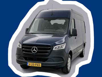 Zakelijke Lease |  Mercedes-Benz Sprinter 317 L2H2 RWD Sorti, Automaat, Stof, Gebruikt, Euro 6