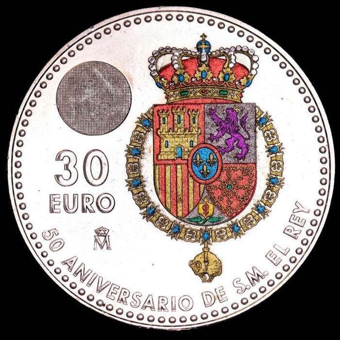 Spanje. 30 Euro 2018 Felipe VI (Zonder minimumprijs), Postzegels en Munten, Munten | Europa | Niet-Euromunten