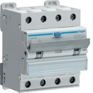 Hager aardlekautomaat / 4-polig, 300mA, B20A / AFM420G, Ophalen of Verzenden, Nieuw, Groepenkast
