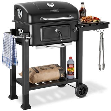 Houtskoolbarbecue Florian met 2 wielen, Verzenden, Nieuw