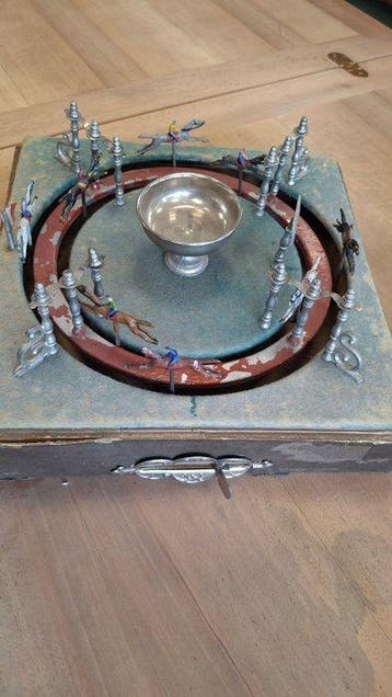 French Manufacturer - Blikken speelgoed - Jeu De Course, Antiek en Kunst