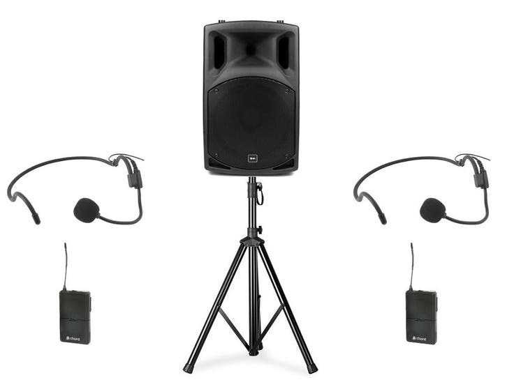 Qtx QX12PA Headset Bundel Mobiele Bluetooth Luidspreker, Audio, Tv en Foto, Luidsprekers, Overige typen, Nieuw, Overige merken