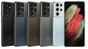 Magazijn opruiming Samsung Galaxy S21 Ultra 512GB zwart...., Nieuw