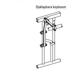 Steun voor opklapbare kopboom, Dieren en Toebehoren, Runderen