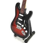 Miniatuur replica Fender gitaar - R. Blackmore - Deep Purple, Ophalen of Verzenden, Nieuw, Pop, Beeldje of Miniatuur