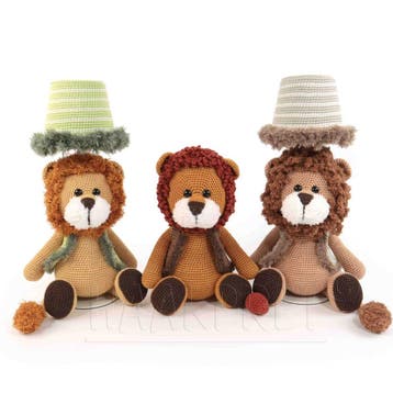 Leeuw Beesie Lamp Haken - Haakpret Anja Toonen - Haakpatro, Ophalen of Verzenden, Nieuw