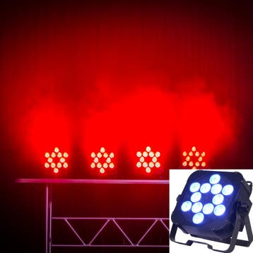 Ayra Compar 60 RGBAW+UV LED projector, Verzenden, Nieuw
