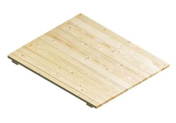 Vurenhouten vlonder gesloten 880x1100x20 mm (bxdxh), licht, Ophalen of Verzenden