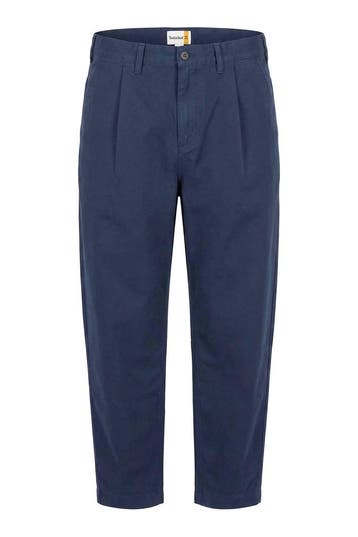 Timberland Broek in maat W40 L32 Blauw, Verzenden, Zo goed als nieuw, Blauw, Timberland
