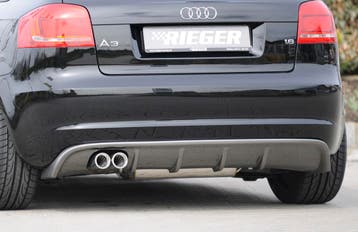 Rieger diffuser | geschikt voor Audi A3 8P 2008-2013 3D | AB, Verzenden, Nieuw, Audi