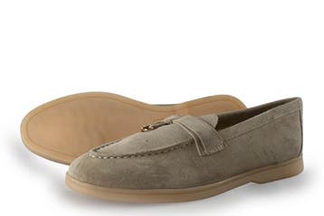 Nelson Loafers in maat 40 Bruin, Kleding | Dames, Schoenen, Bruin, Verzenden, Overige typen, Zo goed als nieuw