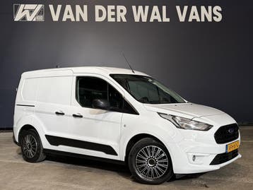 Ford Transit Connect 1.5 EcoBlue L1H1 Euro6 Airco | Navigati, Stof, Gebruikt, Euro 6, Wit