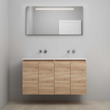 On-Line Badkamermeubelset - 120 cm - Voorgemonteerd -, Huis en Inrichting, Badkamer | Badkamermeubels, Ophalen of Verzenden, Nieuw