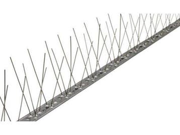 MIC313 - Meeuwenpinnen 66 pinnen 1 meter - RVS - Zilver, Tuin en Terras, Verzenden, Nieuw