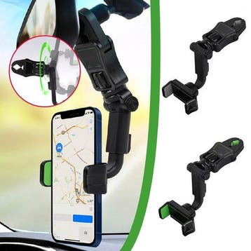 Telefoonhouder auto – 360° draaibaar – Verstelbaar –, Ophalen of Verzenden, Nieuw