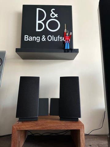 Bang & Olufsen - Beolab 2500 MK2 met zwarte aluminium fronts, Nieuw