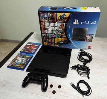 Sony - Playstation 4 (PS4) - PlayStation 4 Chassis GTAV, Spelcomputers en Games, Nieuw