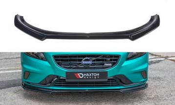 Voorspoiler Volvo V40 R-design Zwart Glans, Auto-onderdelen, Carrosserie en Plaatwerk, Ophalen of Verzenden, Nieuw