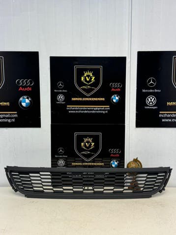 VW Polo V 6R bj.2013 bumper rooster Grille art.6R0853677A, Gebruikt, Voor, Volkswagen, Bumper