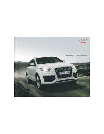 2008 AUDI Q7 HARDCOVER BROCHURE NEDERLANDS, Nieuw, Audi, Author