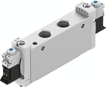 Festo 5/3 Geperst Lucht Magneetventiel G1/4 1000L/Min -, Verzenden, Nieuw