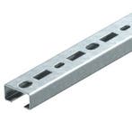 Perforated C-Profiel Rail 200x35x18mm Staal - 1104268 [2, Doe-het-zelf en Verbouw, Verzenden, Nieuw, Overige typen