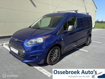 Ford Transit Connect 1.0i Benzine L2 Verlengd Airco 108dkm 2, Blauw, Overige brandstoffen, Handgeschakeld, Ford