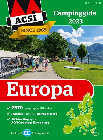 ACSI Campinggids Europa 2023 (set) / ACSI Campinggids - ACSI, Verzenden, Gelezen, ACSI