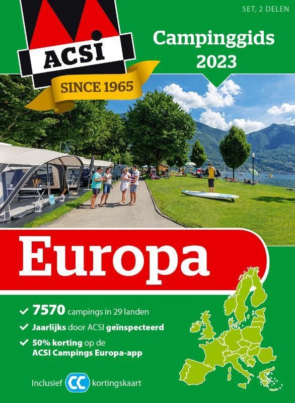 ACSI Campinggids Europa 2023 (set) / ACSI Campinggids - ACSI, Boeken, Reisgidsen, Gelezen, Verzenden