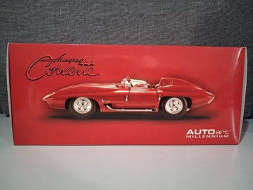 Autoart 1:18 - Modelauto - Corvette Stingray 1959 concept, Nieuw