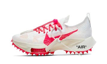 Nike Air Zoom Tempo NEXT% Off White White Solar Red, Nieuw
