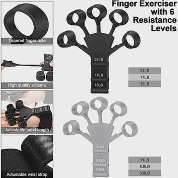 Hand Grip Strengthener: Vinger Kracht Trainer & Expander voo, Verzenden, Nieuw