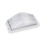 Tuin/Wandlamp Vierkant/Ovaal Mat Wit Aluminium/Glas, Nieuw, Ophalen of Verzenden, Hanglamp, 50 tot 250 watt