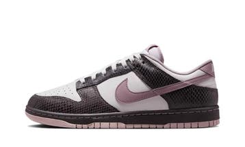 Nike Dunk Low SE Medium Ash Violet Snakeskin, Nieuw