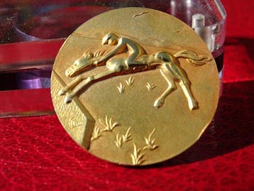 Salvador Dali (1904-1989) - sculptuur, Olympic - 3 cm -