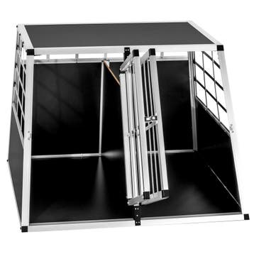 Hondentransportbench dubbel met een rechte achterwand, Dieren en Toebehoren, Verzenden, Nieuw