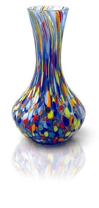 Mazzega - Eenbloemige vaas - Muranoglas - Schatten uit de