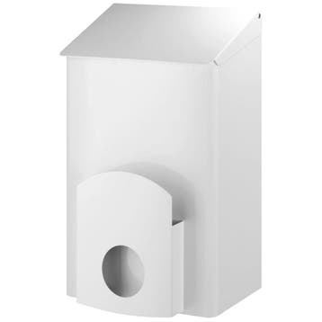 Dutch Bins hygiënebak + zakjeshouder 7ltr ACLBS7EP - wit, Verzenden, Nieuw