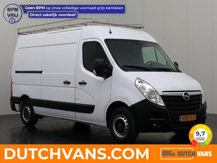 Opel Movano Bestelbus 2.3CDTI | wit, Auto's, Bestelauto's, Lease, Handgeschakeld, BTW verrekenbaar, Diesel, Wit, Euro 6, Opel