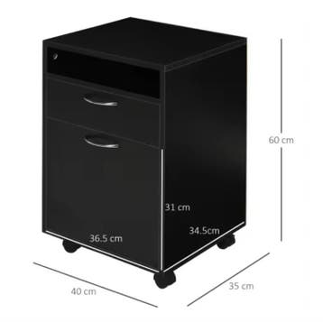 3 Opbergkast met Wielen – Functionele Rolcontainer met Lad, Verzenden, Nieuw in verpakking