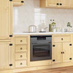 vidaXL Kast SKI HoningBruin 60 x 46 x 81 cm Massief, Verzenden, Nieuw, Bruin