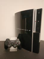 Phat Playstation 3 (40gb) Zwart + Controller, Spelcomputers en Games, Spelcomputers | Sony PlayStation 3, Ophalen of Verzenden