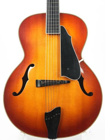 Andy Manson DE Acoustic Archtop Sunburst 1998 (Instrument), Ophalen of Verzenden, Zo goed als nieuw, Klassieke of Spaanse gitaar