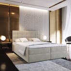 Boxsprings met Opbergruimte + Elektro – Direct Leverbaaar !, Tijdloos, 180 cm, 200 cm, Nieuw