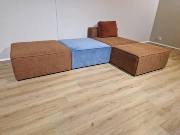 Veiling - Studio Mik - Loki - Elementen bank - Nieuw - Bruin, Nieuw