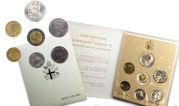 Vaticaan. Official Set 1986 VIII Freedom and Liberation of