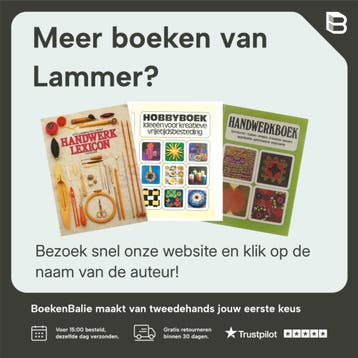 Weven op kleine weeframen - Lammer 9789021315232, Boeken, Hobby en Vrije tijd, Verzenden, Gelezen, Lammer