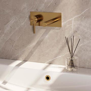 Brauer Gold Edition Inbouw Wastafelmengkraan met Rechte, Ophalen of Verzenden, Nieuw