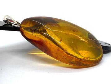 Glinsterende cognackleurige - Natuurlijk Baltisch amber